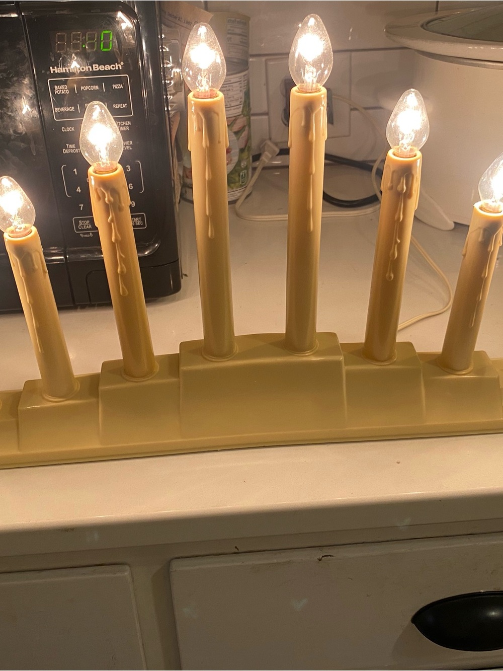 Classic Electric Candle Bridge Vintahe